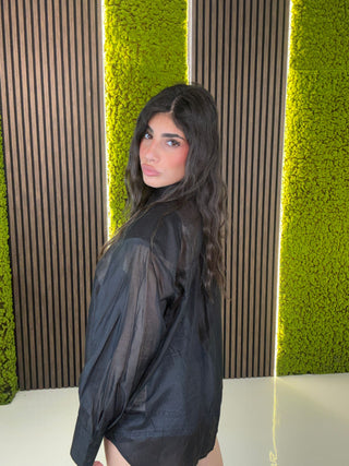 camicia velata