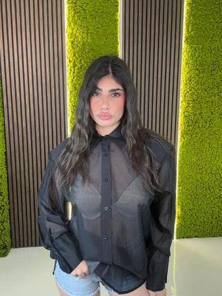 camicia velata