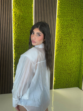 camicia velata