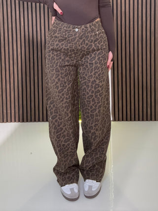 Jeans Leopardato