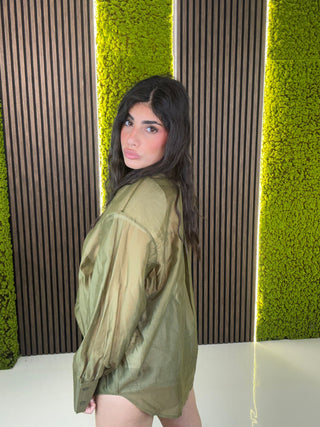 camicia velata